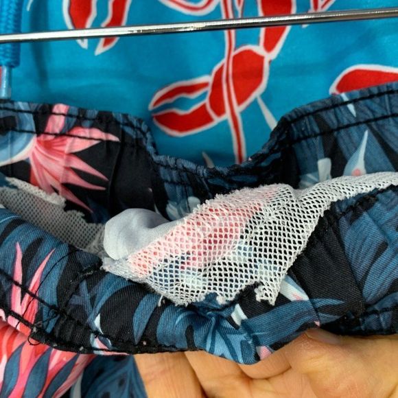 Lot of 3 Original Use George Mens Beach Lounge Shorts M 5019 Elastic Drawstring - Picture 4 of 14